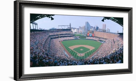 Camden Yard Stadium, Baltimore, Orioles V. Rangers, Maryland-null-Framed Photographic Print