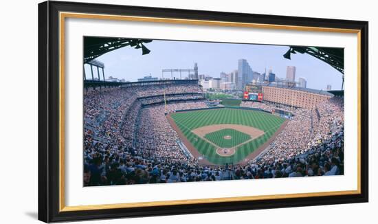 Camden Yard Stadium, Baltimore, Orioles V. Rangers, Maryland-null-Framed Photographic Print