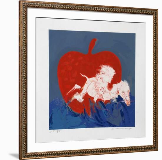 Camel and Red Apple-Robert Beauchamp-Framed Limited Edition