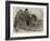 Camel and Young-null-Framed Giclee Print