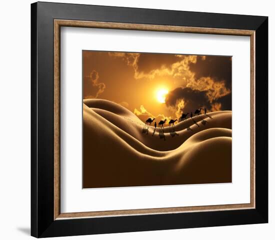 Camel Back Dream-Richard Desmarais-Framed Art Print