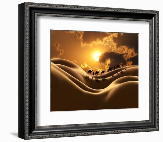 Camel Back Dream-Richard Desmarais-Framed Art Print