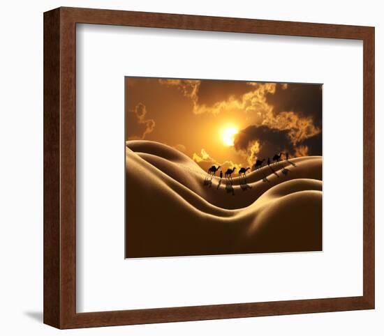 Camel Back Dream-Richard Desmarais-Framed Art Print