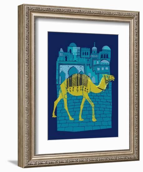 Camel Fes--Framed Giclee Print