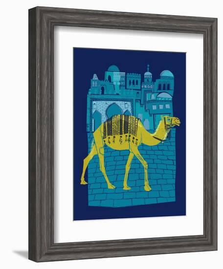 Camel Fes-null-Framed Giclee Print