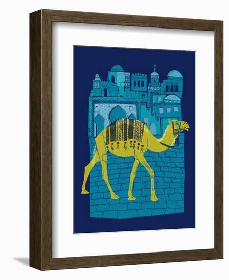 Camel Fes-null-Framed Giclee Print