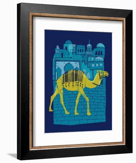 Camel Fes--Framed Giclee Print