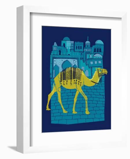 Camel Fes-null-Framed Giclee Print