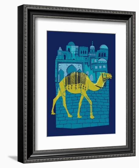 Camel Fes--Framed Giclee Print