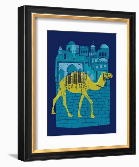 Camel Fes--Framed Giclee Print