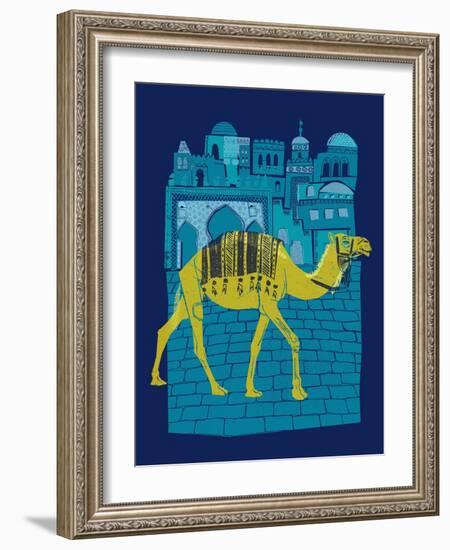 Camel Fes-null-Framed Giclee Print