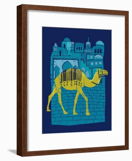 Camel Fes-null-Framed Giclee Print