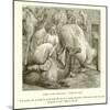 Camel Going Through a "Needle's Eye"-null-Mounted Giclee Print