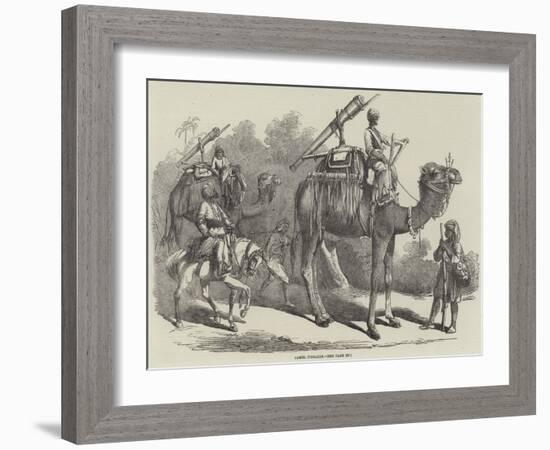 Camel Jingalls-null-Framed Giclee Print