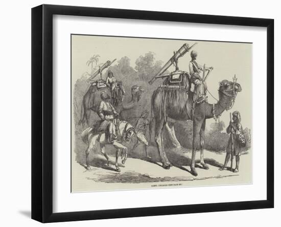 Camel Jingalls-null-Framed Giclee Print
