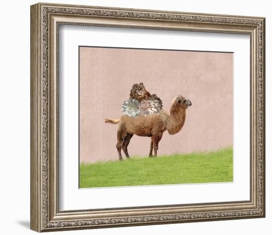 Camel on Pink-Brooke T. Ryan-Framed Art Print
