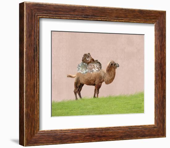 Camel on Pink-Brooke T. Ryan-Framed Art Print