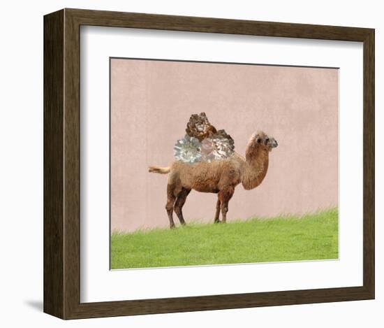 Camel on Pink-Brooke T. Ryan-Framed Art Print
