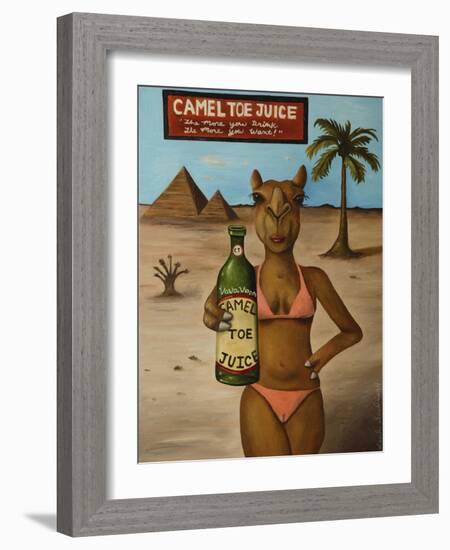 Camel Toe Juice-Leah Saulnier-Framed Giclee Print