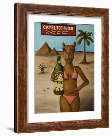 Camel Toe Juice-Leah Saulnier-Framed Giclee Print