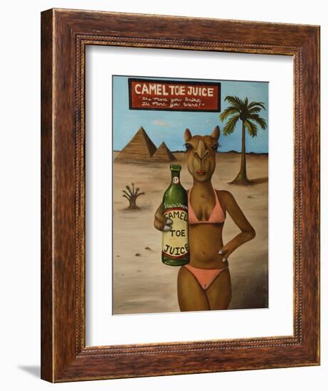 Camel Toe Juice-Leah Saulnier-Framed Giclee Print