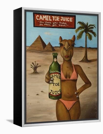 Camel Toe Juice-Leah Saulnier-Framed Premier Image Canvas