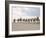 Camel Train Led by Afar Nomad in Very Hot and Dry Desert, Danakil Depression, Ethiopia, Africa-Tony Waltham-Framed Photographic Print