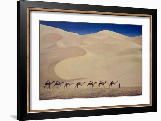 Camel Train-Tilly Willis-Framed Giclee Print