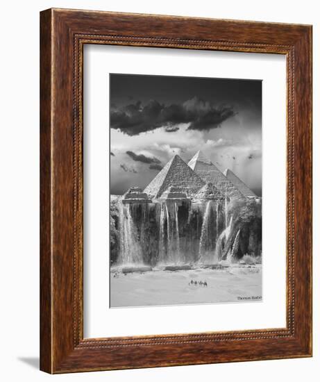 Camel Wash Station-Thomas Barbey-Framed Giclee Print