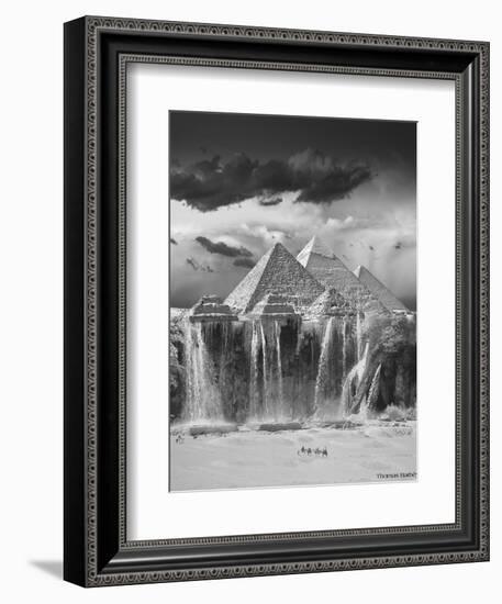 Camel Wash Station-Thomas Barbey-Framed Giclee Print