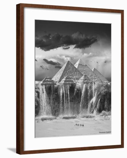 Camel Wash Station-Thomas Barbey-Framed Giclee Print