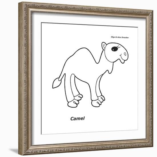 Camel-Olga And Alexey Drozdov-Framed Giclee Print