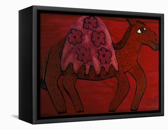 Camel-Leslie Xuereb-Framed Premier Image Canvas