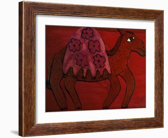 Camel-Leslie Xuereb-Framed Giclee Print