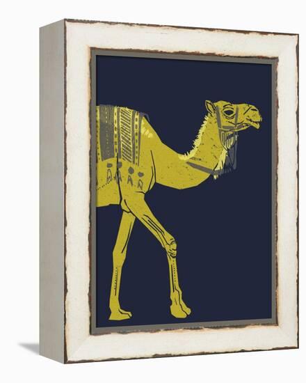 Camel-null-Framed Premier Image Canvas