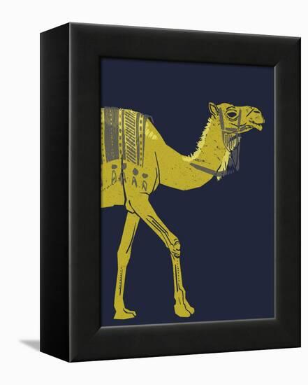 Camel-null-Framed Premier Image Canvas