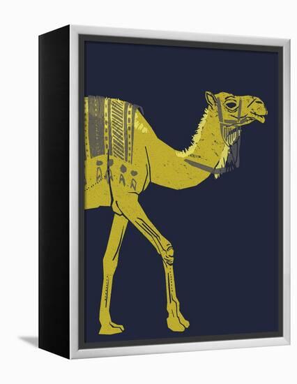 Camel-null-Framed Premier Image Canvas