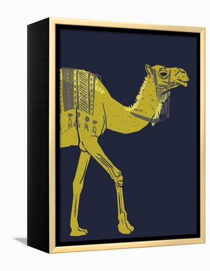 Camel-null-Framed Premier Image Canvas