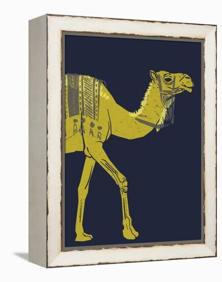 Camel-null-Framed Premier Image Canvas