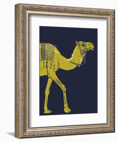 Camel-null-Framed Giclee Print