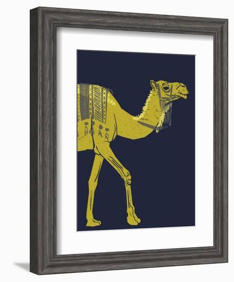 Camel-null-Framed Giclee Print