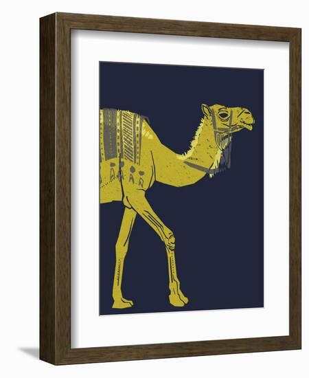 Camel-null-Framed Giclee Print