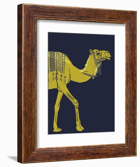 Camel-null-Framed Giclee Print