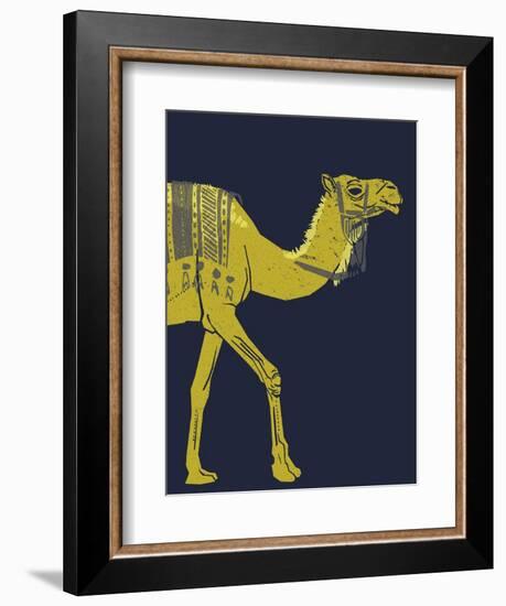 Camel-null-Framed Giclee Print