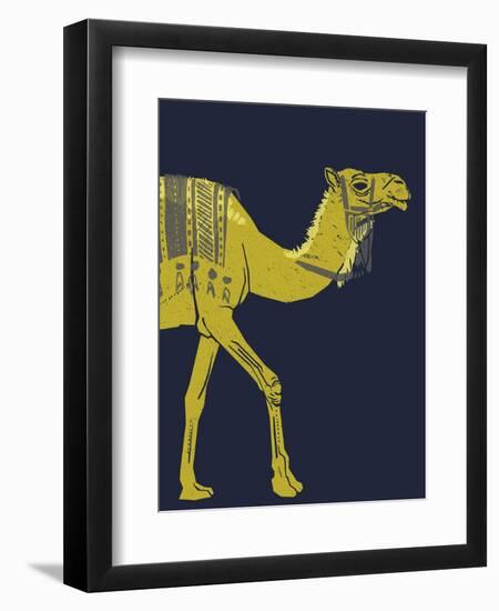 Camel-null-Framed Giclee Print