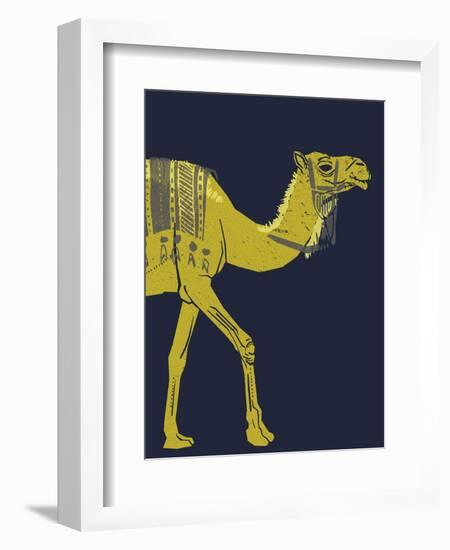 Camel-null-Framed Giclee Print