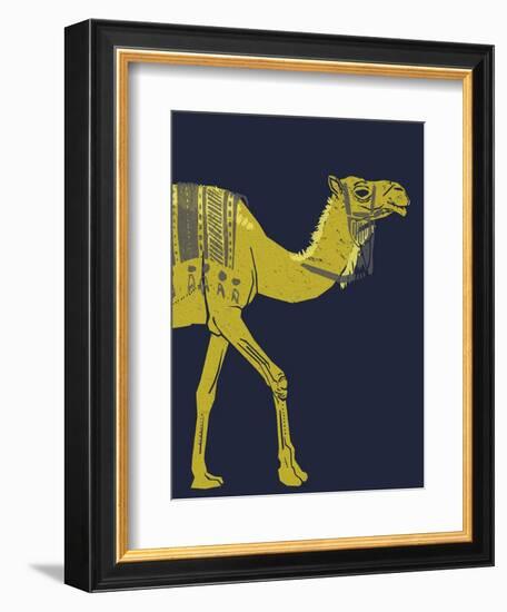 Camel-null-Framed Giclee Print