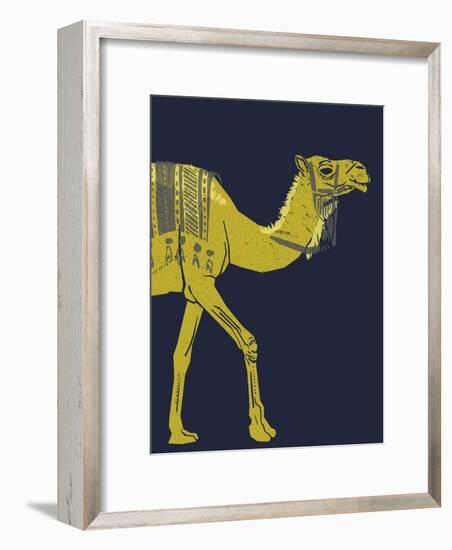 Camel-null-Framed Giclee Print