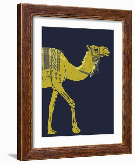 Camel-null-Framed Giclee Print