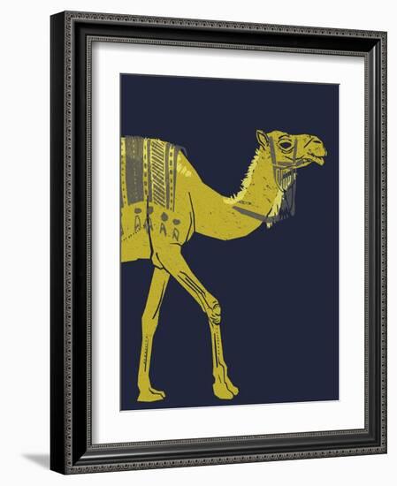 Camel-null-Framed Giclee Print